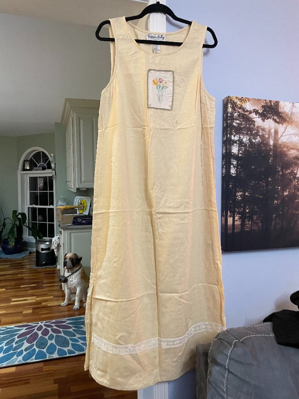 vtg Victoria Holley ladies dress